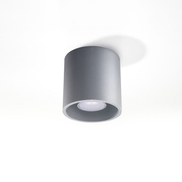 Plafonnier Lineaoon 1 gris
