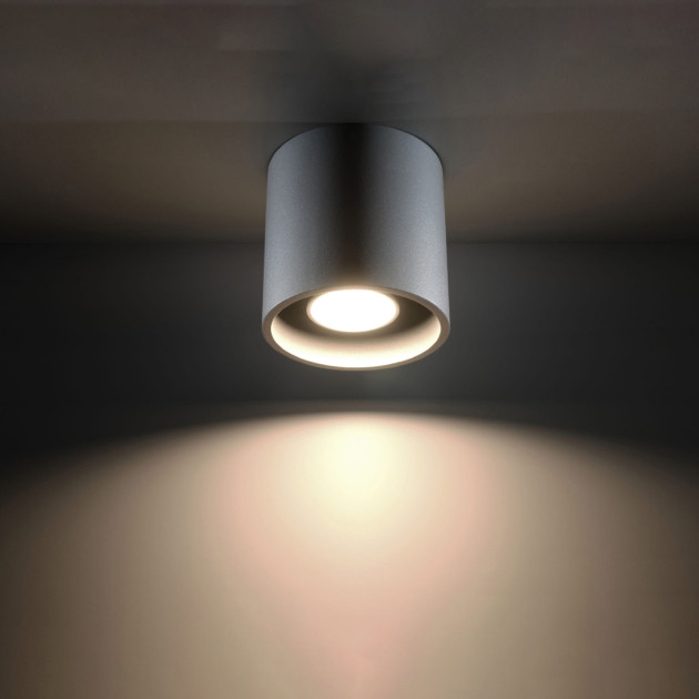 Plafonnier Lineaoon 1 gris