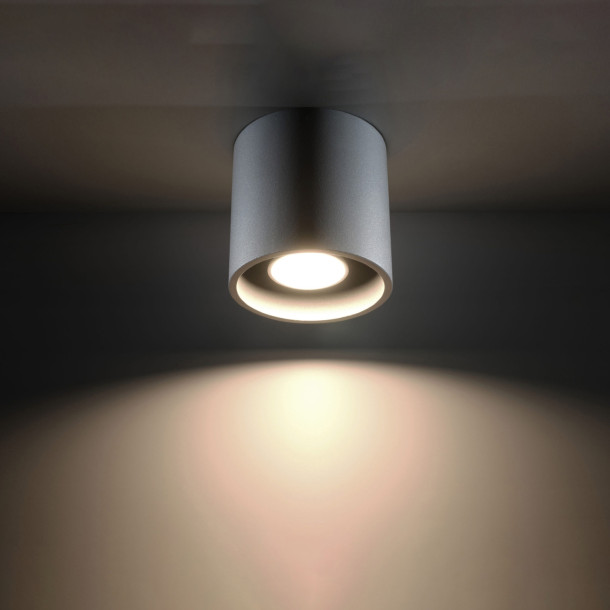 Plafonnier Lineaoon 1 gris