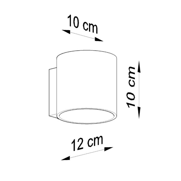 Applique Lineaoon 1 blanc