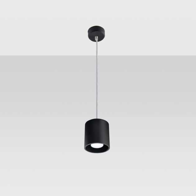 Lampe suspendue Lineaoon 1 noir