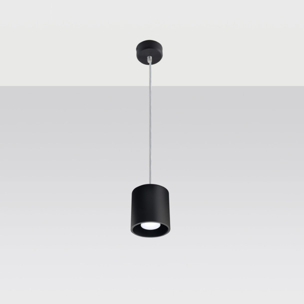 Lampe suspendue Lineaoon 1 noir