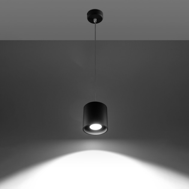 Lampe suspendue Lineaoon 1 noir