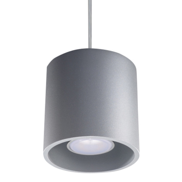 Lampe suspendue Lineaoon 1 gris