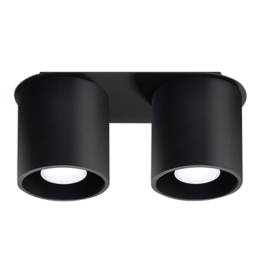 Plafonnier Lineaoon 2 noir