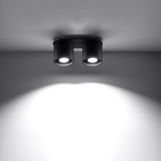 Plafonnier Lineaoon 2 noir
