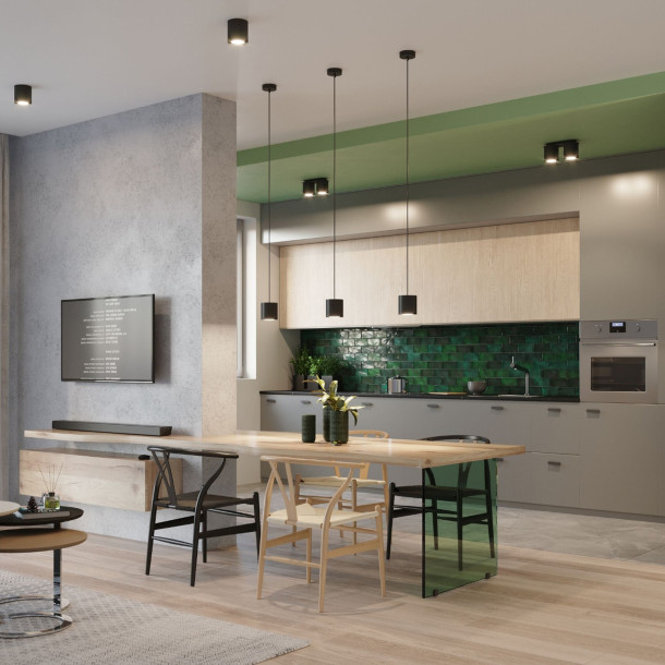 Plafonnier Lineaoon 2 noir