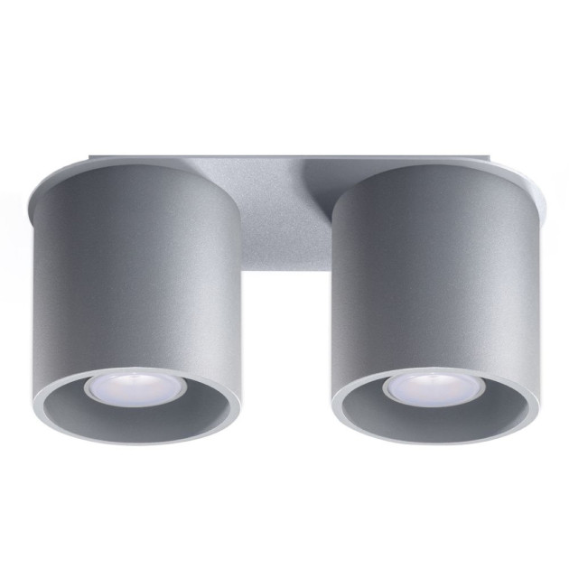 Plafonnier Lineaoon 2 gris