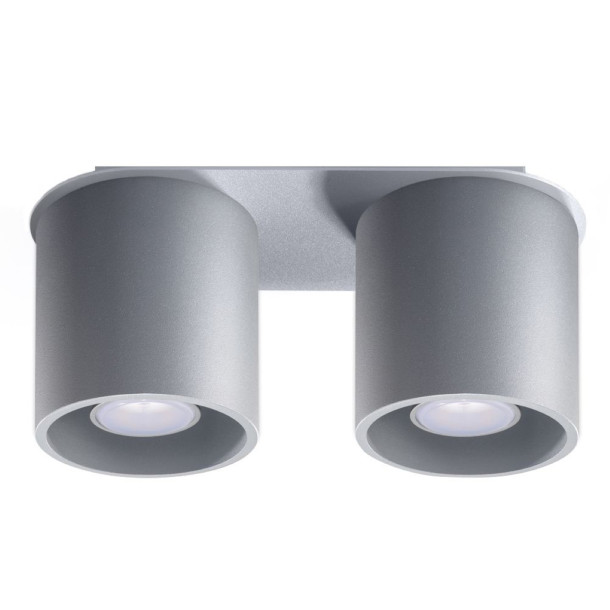 Plafonnier Lineaoon 2 gris