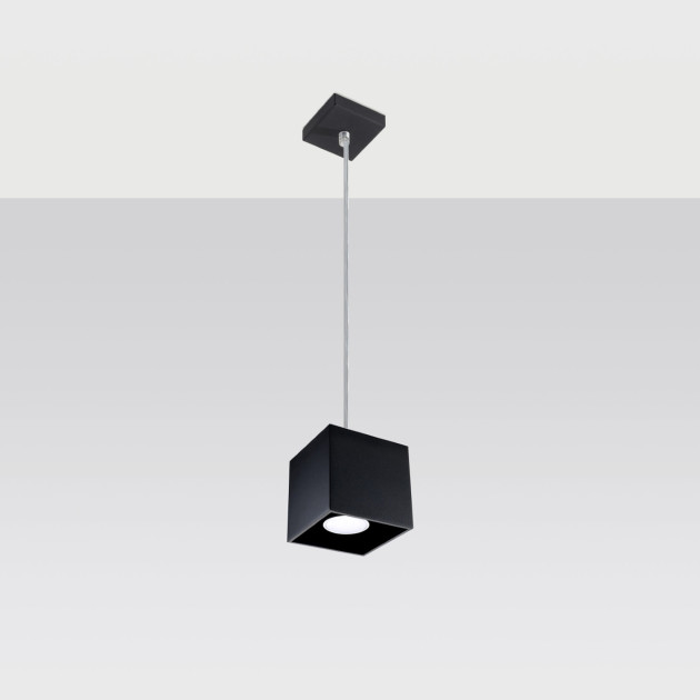 Lampe suspendue Elyaaeys 1 noir