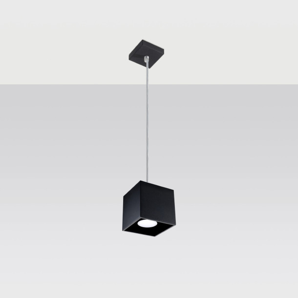 Lampe suspendue Elyaaeys 1 noir