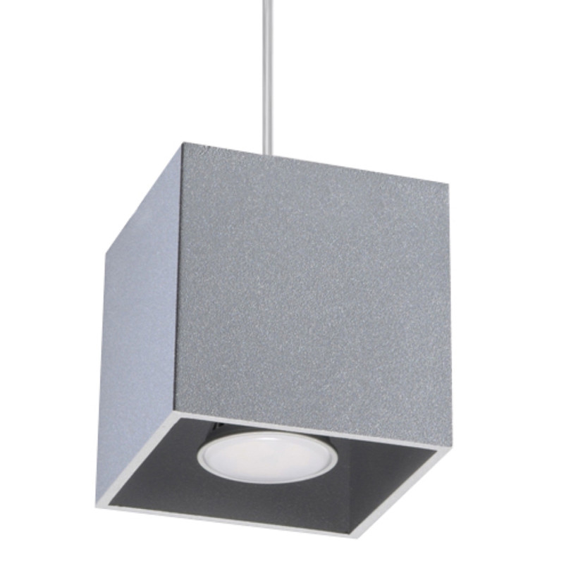 Lampe suspendue Elyaaeys 1 gris