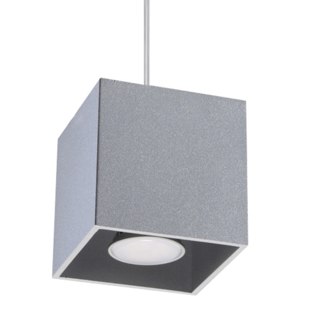 Lampe suspendue Elyaaeys 1 gris
