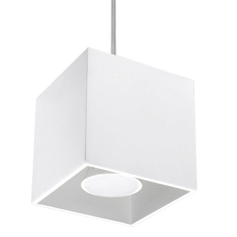 Lampe suspendue Elyaaeys 1 blanc