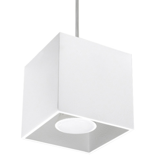 Lampe suspendue Elyaaeys 1 blanc