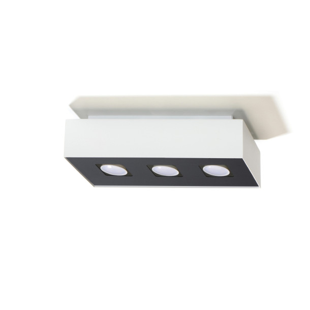 Plafonnier Veloys 3 blanc