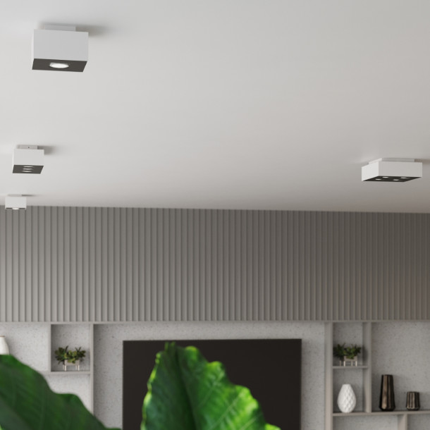 Plafonnier Veloys 3 blanc