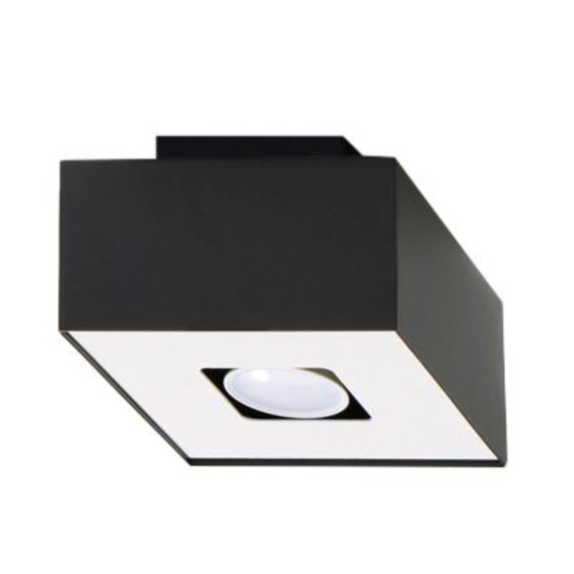 Plafonnier Veloys 1 noir