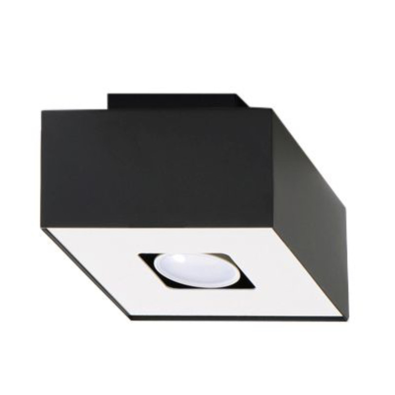 Plafonnier Veloys 1 noir