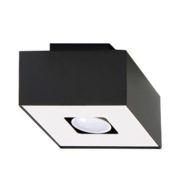Plafonnier Veloys 1 noir