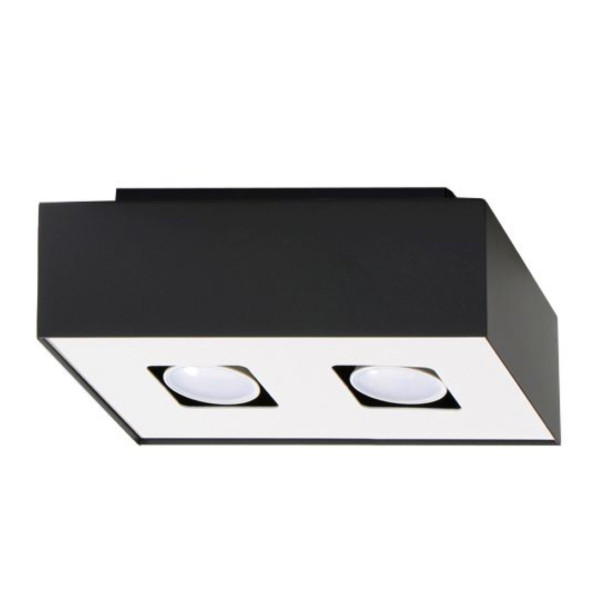 Plafonnier Veloys 2 noir