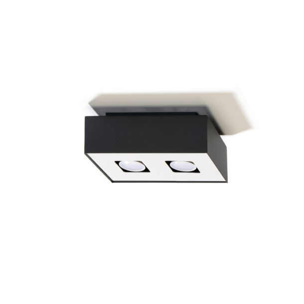 Plafonnier Veloys 2 noir