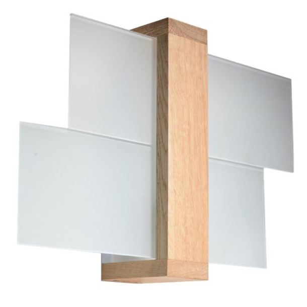 Applique Veraaena 1 bois naturel