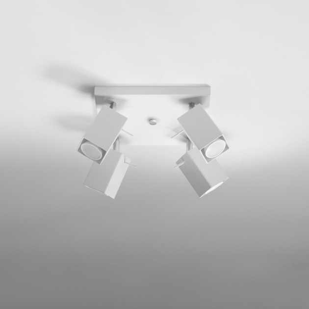 Plafonnier Norayra 4 blanc
