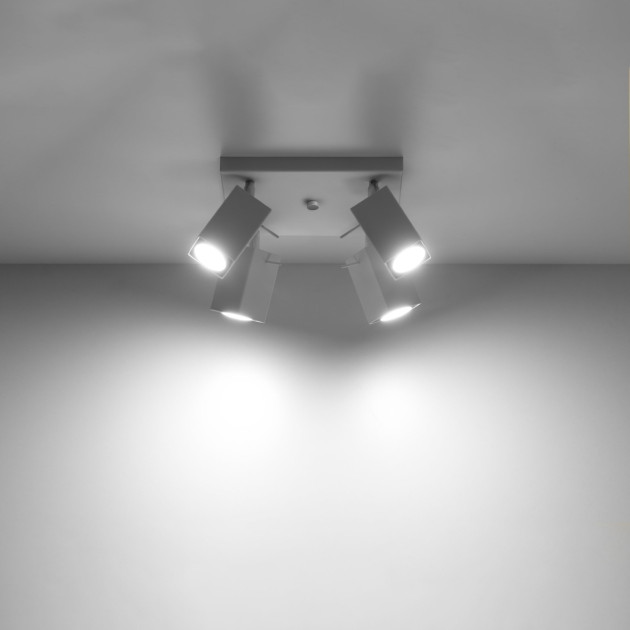 Plafonnier Norayra 4 blanc