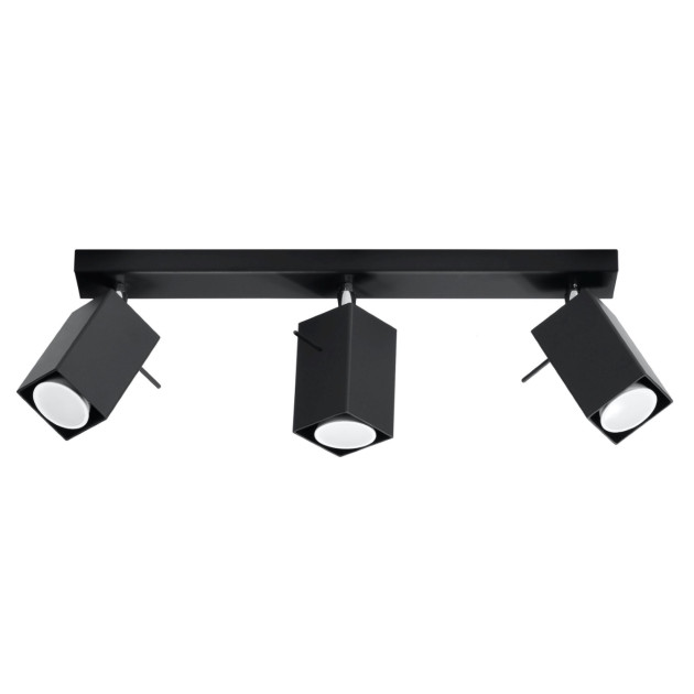 Plafonnier Norayra 3 noir