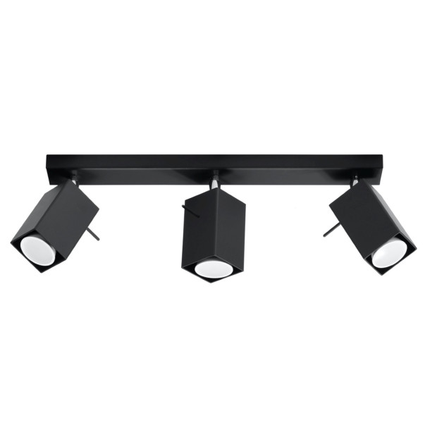 Plafonnier Norayra 3 noir