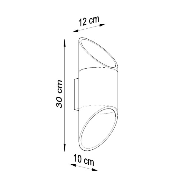 Applique Aureaea 30 blanc