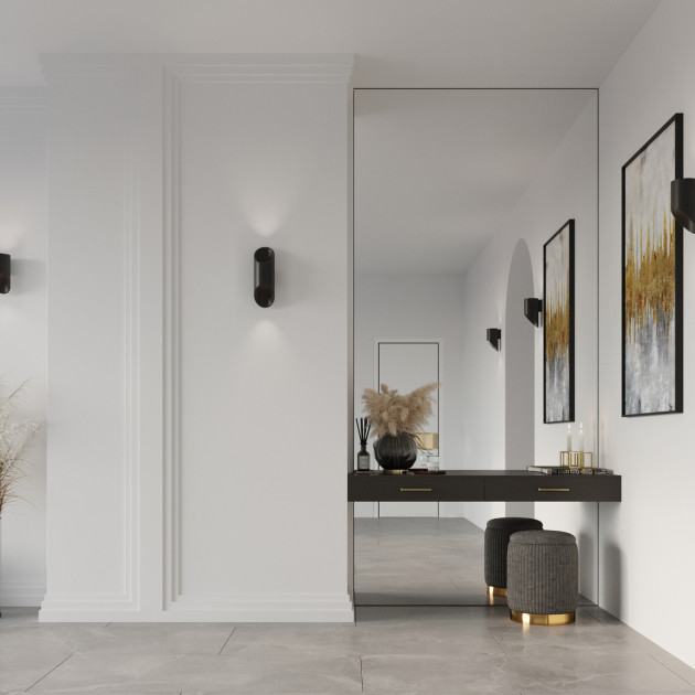 Applique Aureaea 30 noir