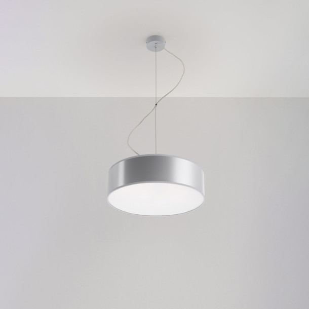 Lampe suspendue Lumiala 35 gris