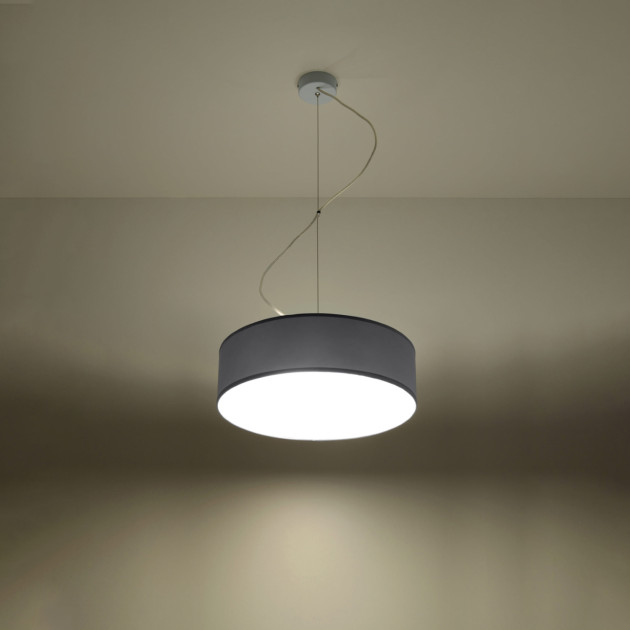 Lampe suspendue Lumiala 35 gris