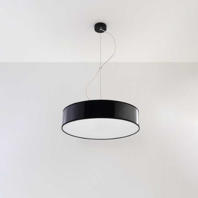 Lampe suspendue Lumiala 45 noir