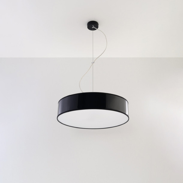 Lampe suspendue Lumiala 45 noir