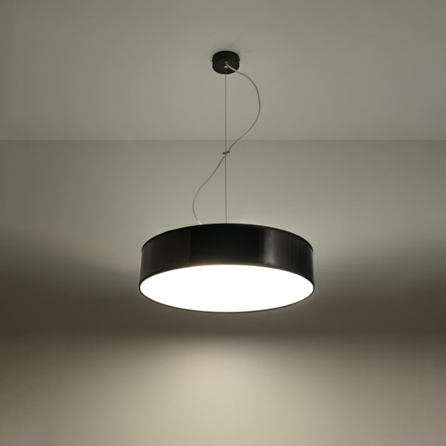 Lampe suspendue Lumiala 45 noir