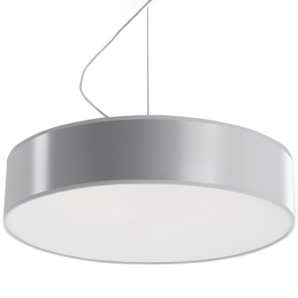 Lampe suspendue Lumiala 45 gris