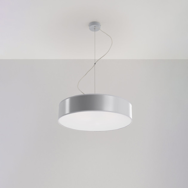Lampe suspendue Lumiala 45 gris