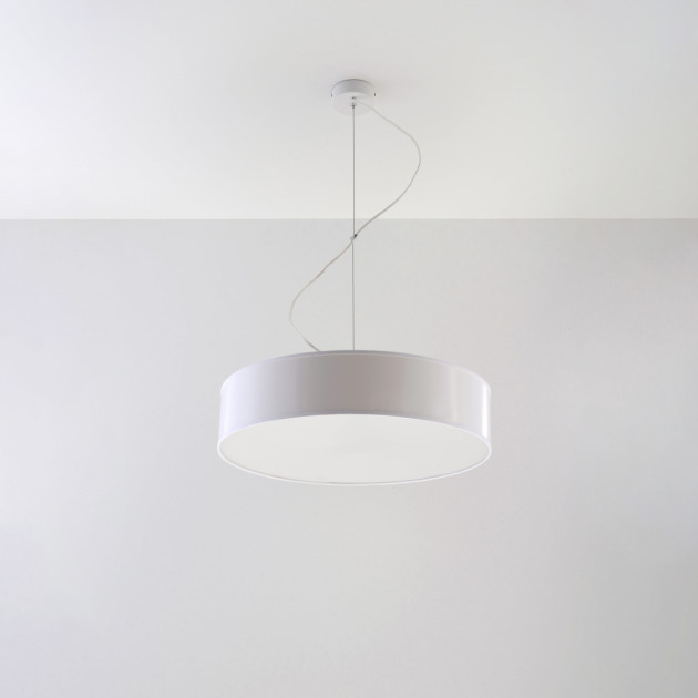 Lampe suspendue Lumiala 45 blanc
