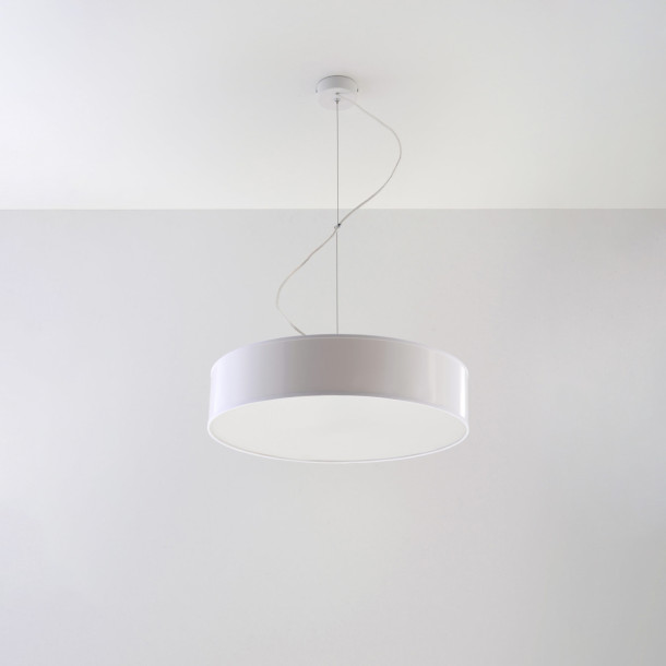 Lampe suspendue Lumiala 45 blanc