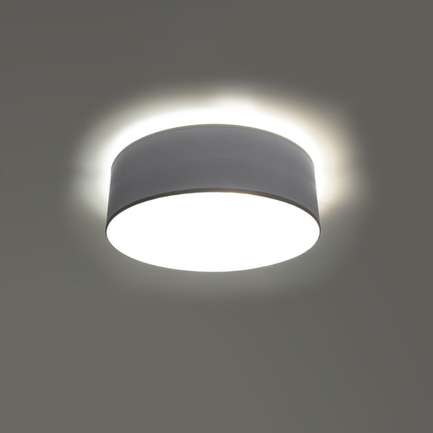 Plafonnier Lumiala gris