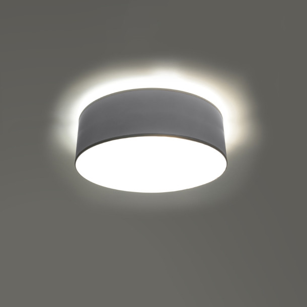 Plafonnier Lumiala gris