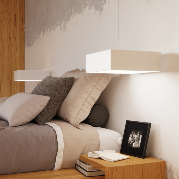 Plafonnier Oriys 45 blanc