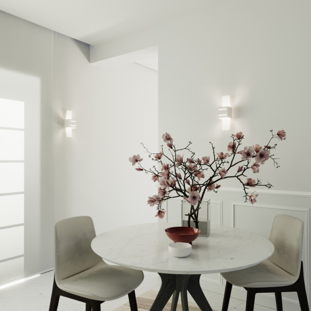 Applique Noraola blanc
