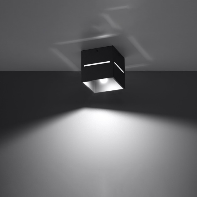 Plafonnier Zenaala noir