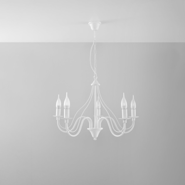 Lustre Oraera 5 blanc