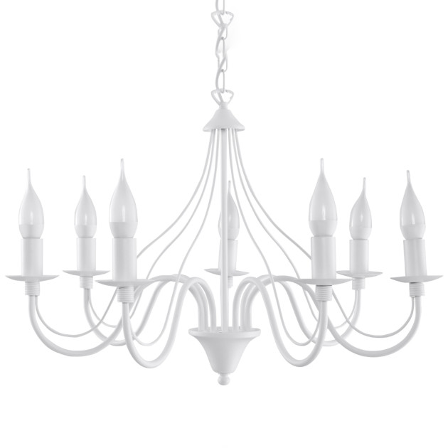 Lustre Oraera 7 blanc