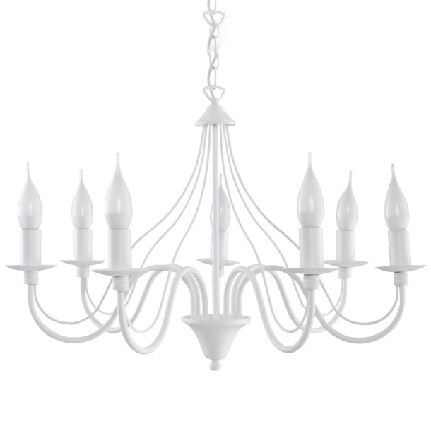 Lustre Oraera 7 blanc